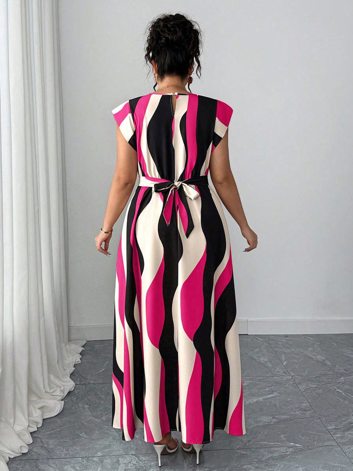Rochie maxi SHEIN, mix culori