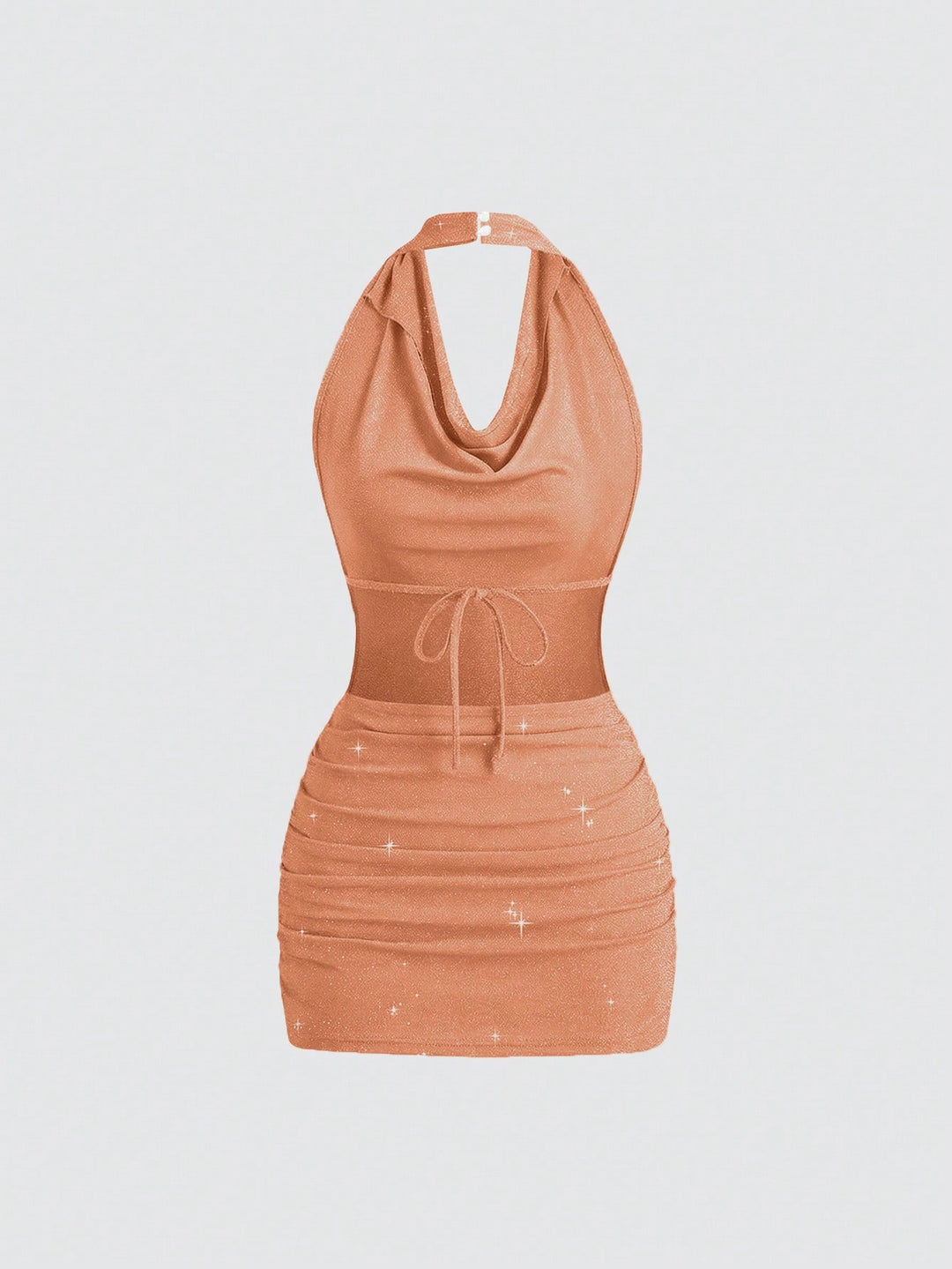 Rochie mini SHEIN, portocaliu