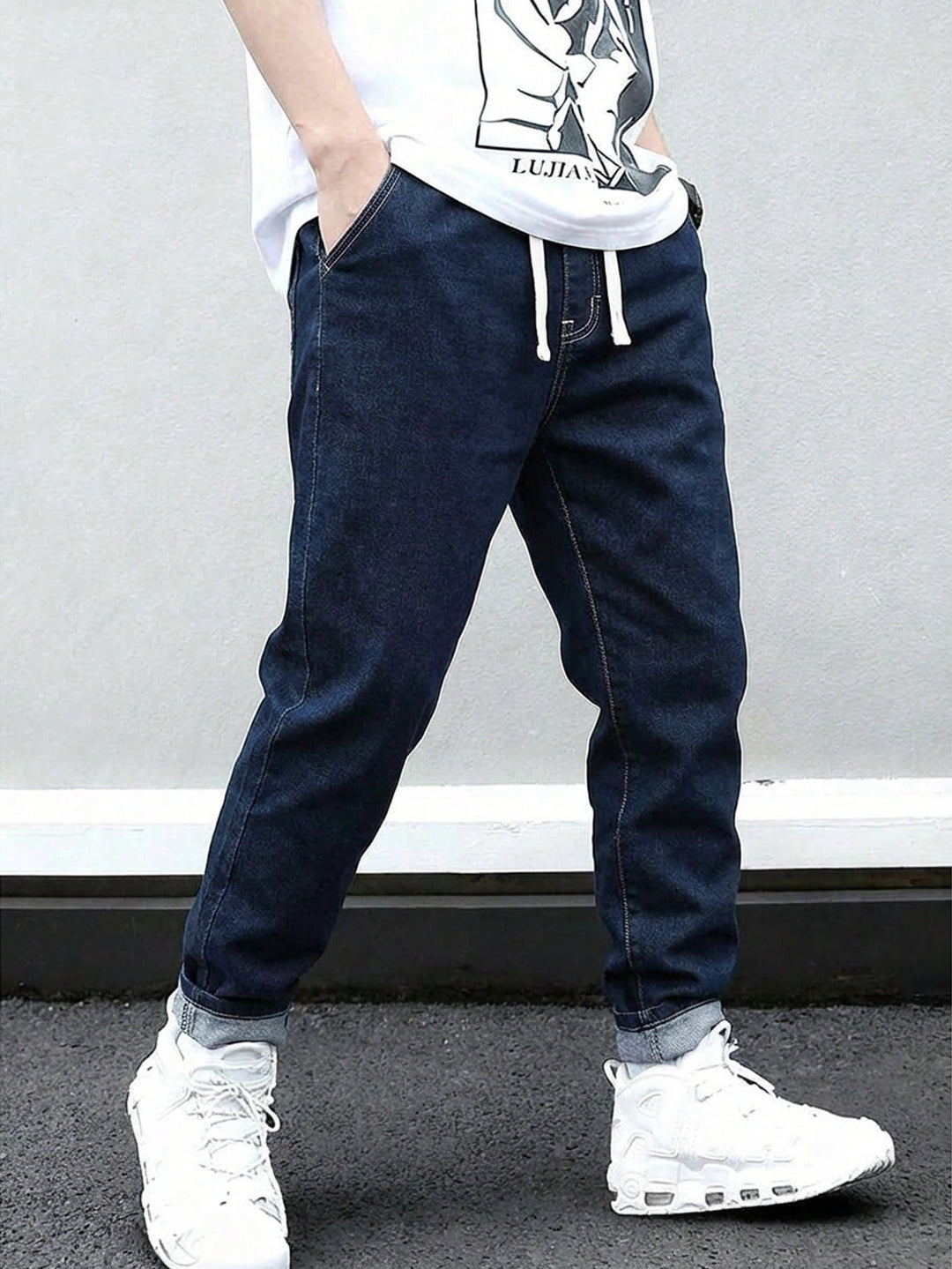 Jeans SHEIN, albastru