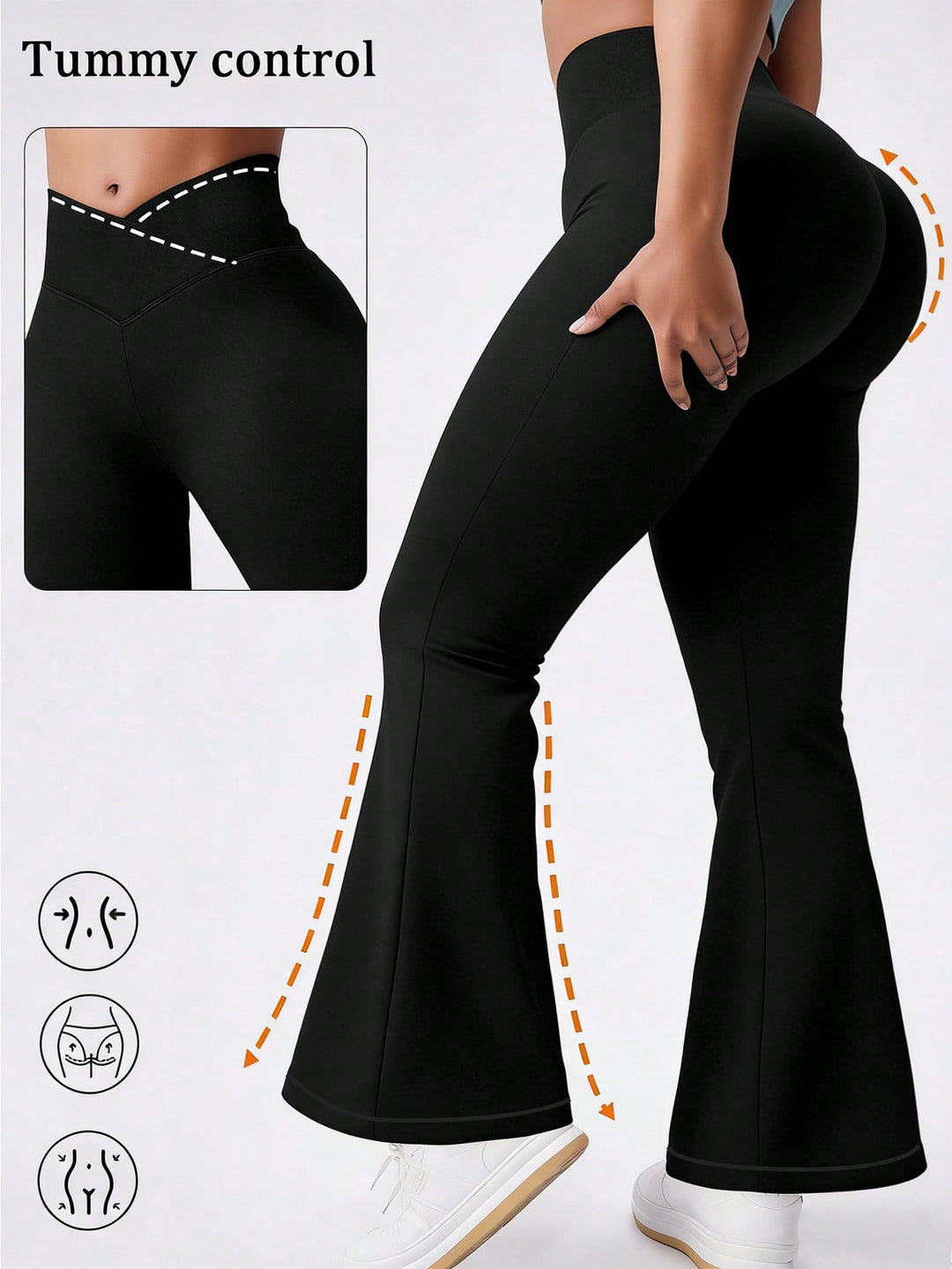 Colanti SHEIN, negru