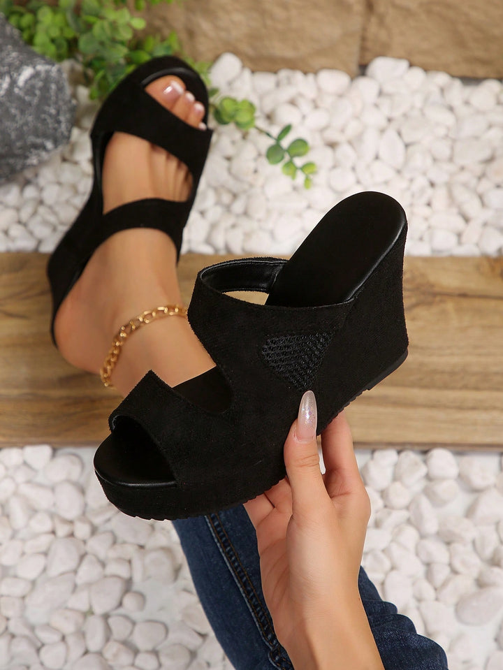 Sandale SHEIN, negru