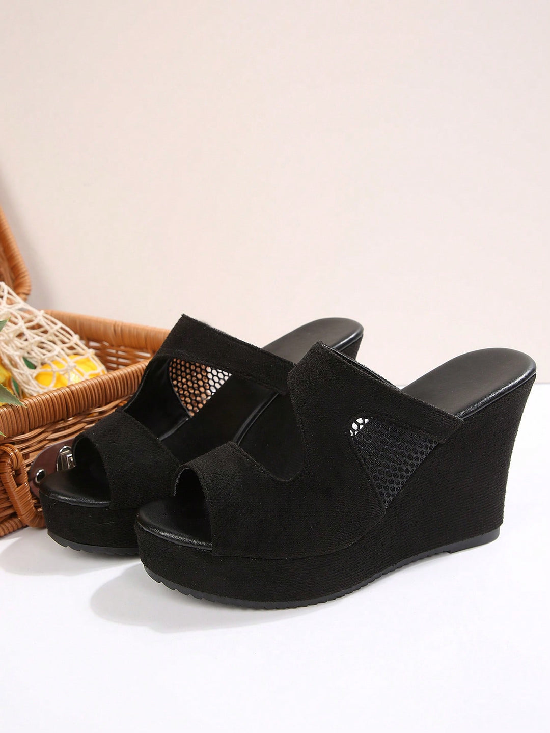 Sandale SHEIN, negru