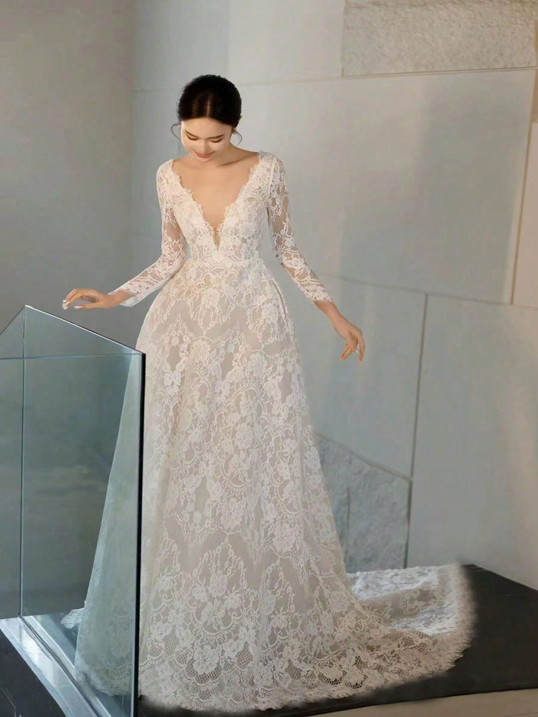 Rochie de mireasă SHEIN, alb