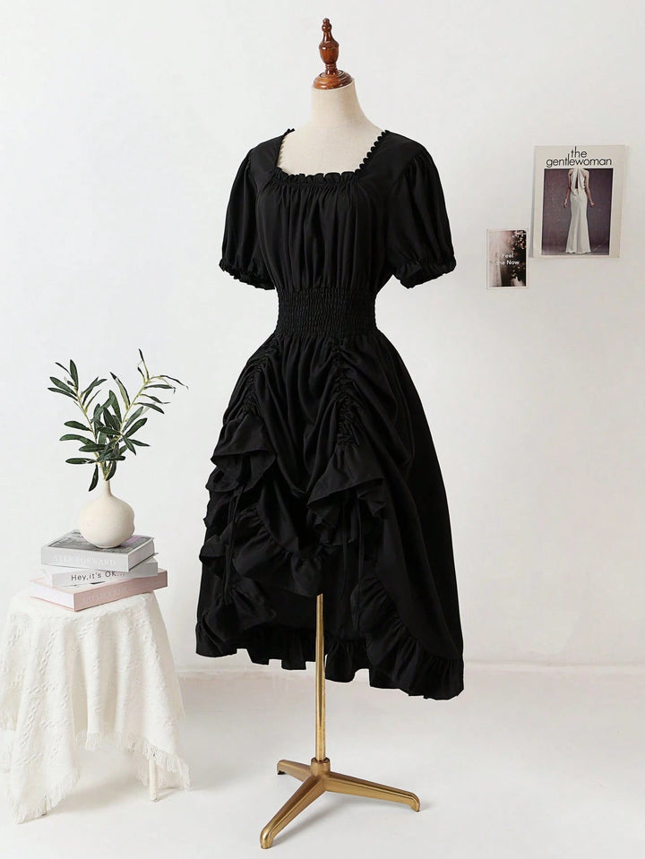 Rochie midi SHEIN, negru
