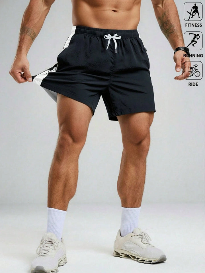 Pantaloni scurți SHEIN, negru