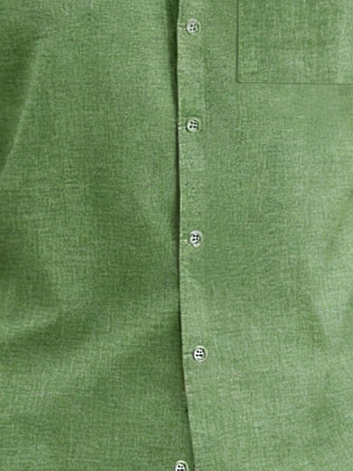Cămașă SHEIN, verde