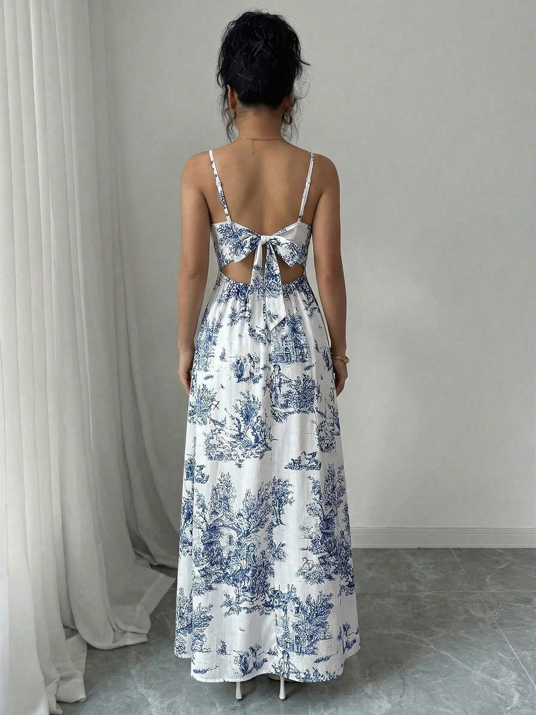 Rochie maxi SHEIN, mix culori