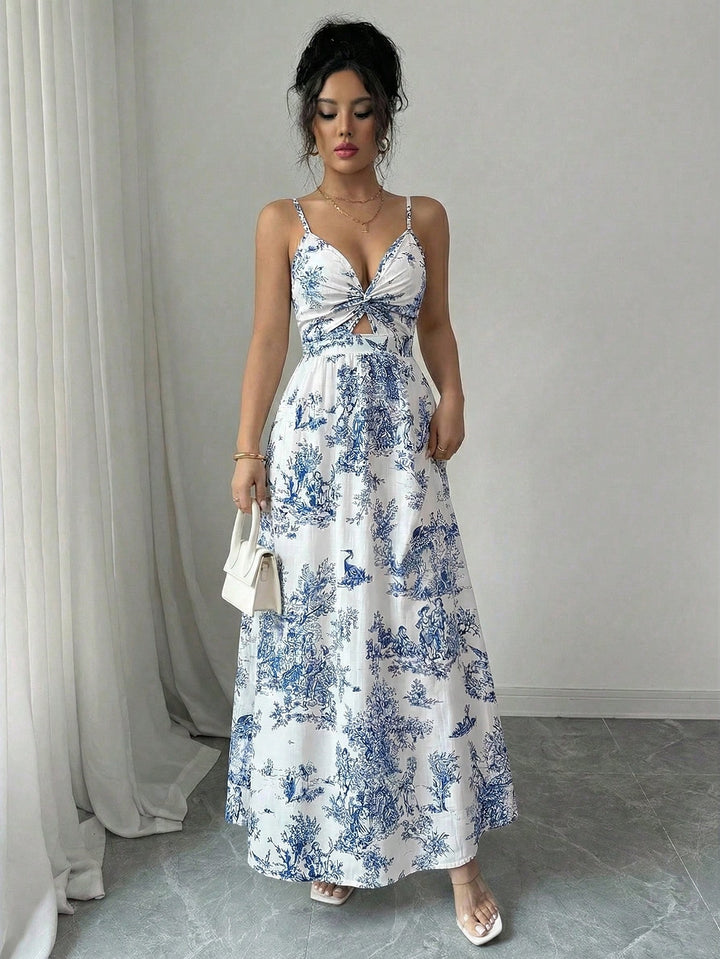 Rochie maxi SHEIN, mix culori