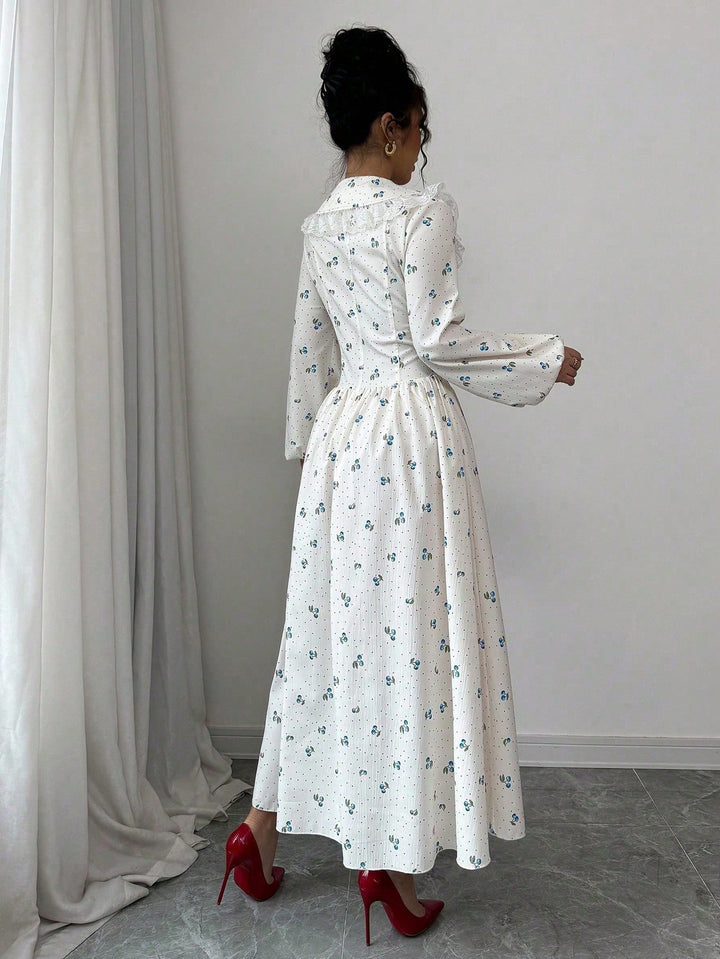 Rochie maxi SHEIN, albastru