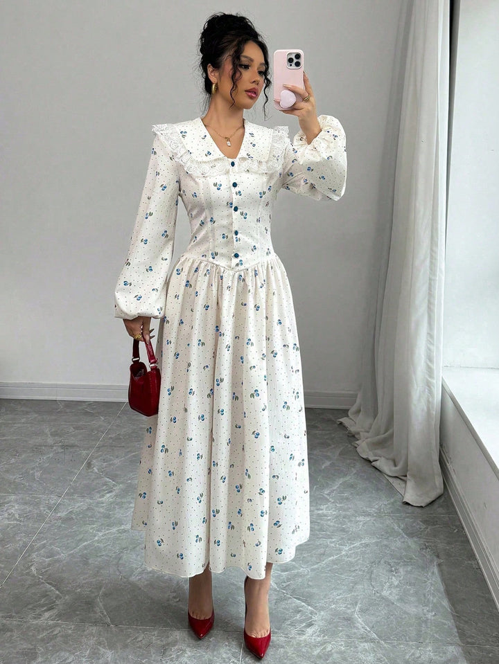 Rochie maxi SHEIN, albastru