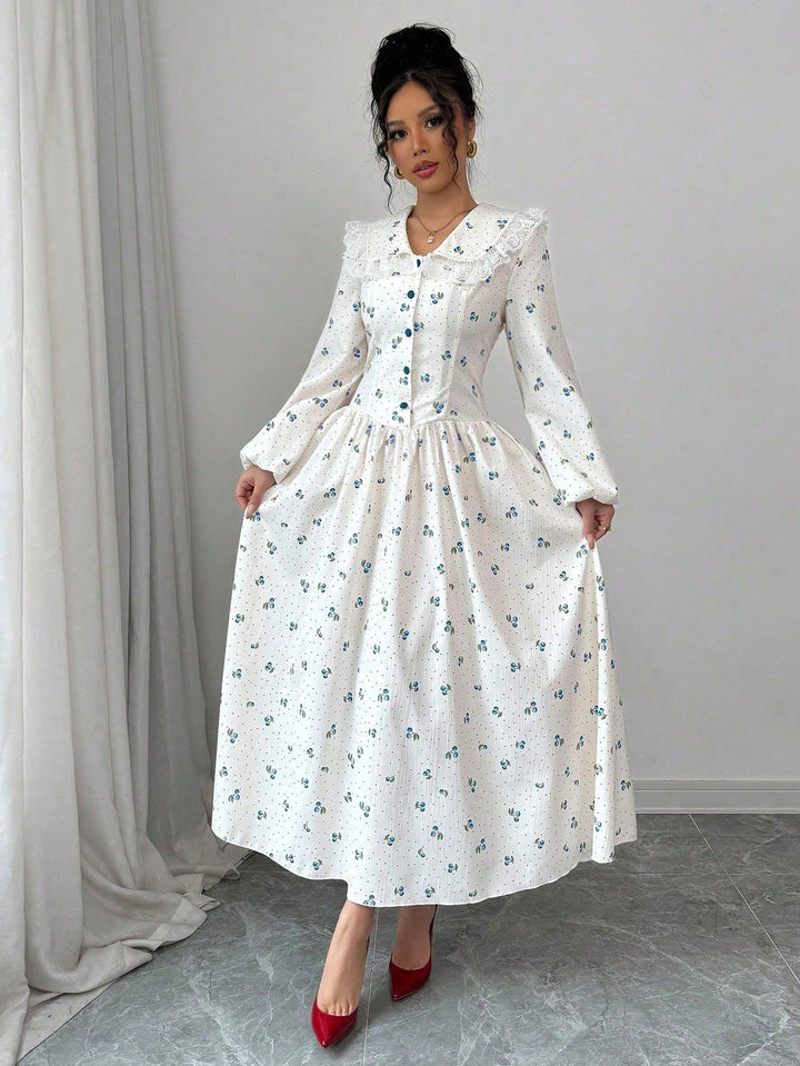 Rochie maxi SHEIN, albastru