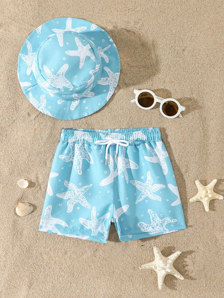 Set short și pălărie SHEIN, mix culori