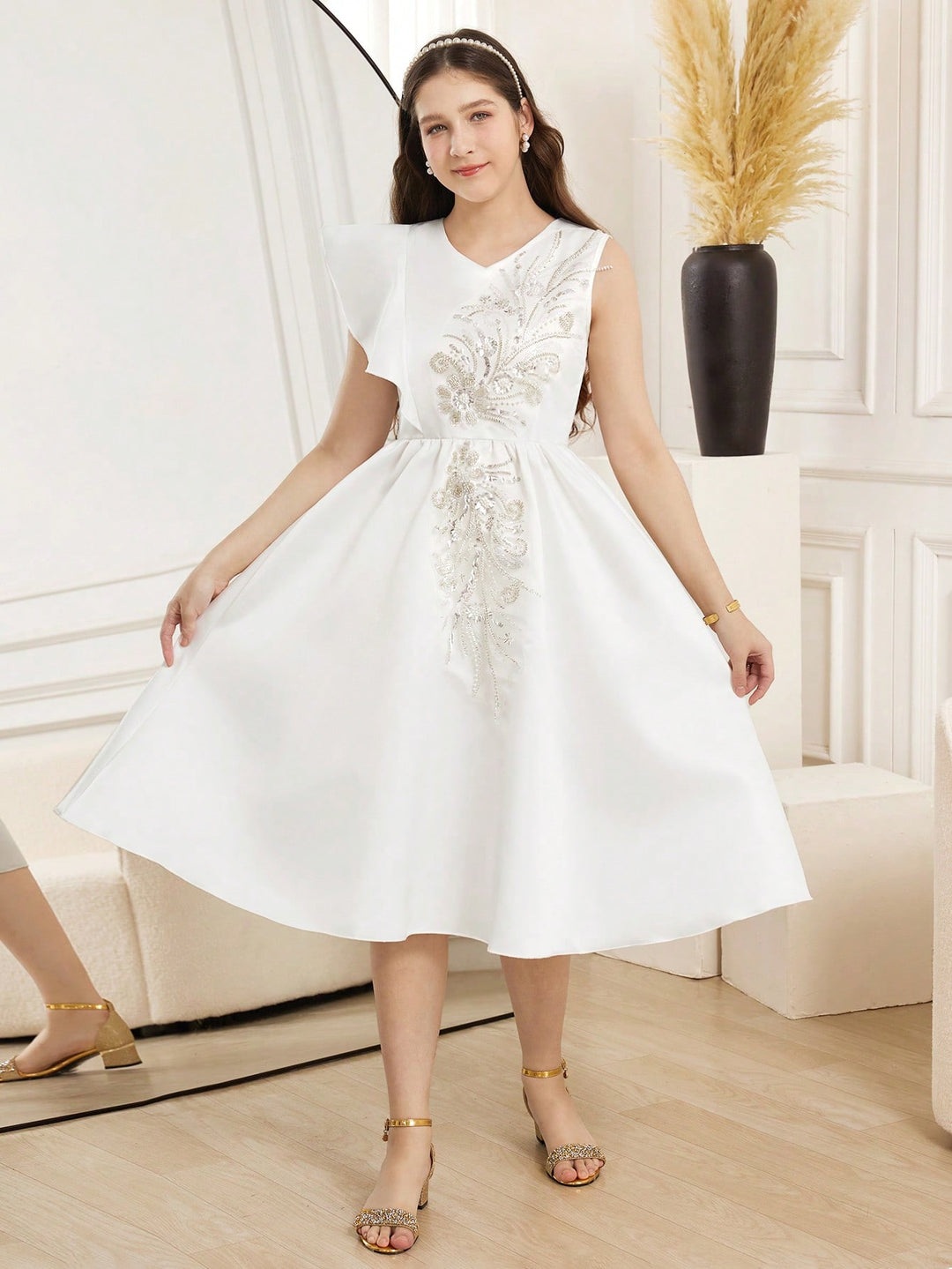 Rochie SHEIN, alb