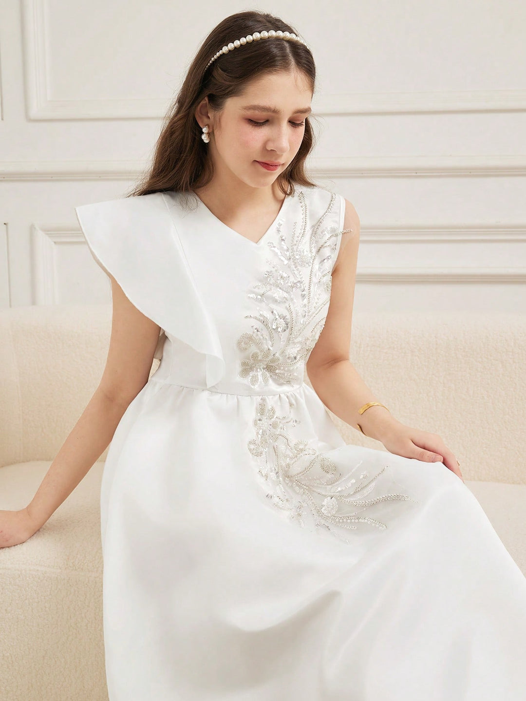 Rochie SHEIN, alb