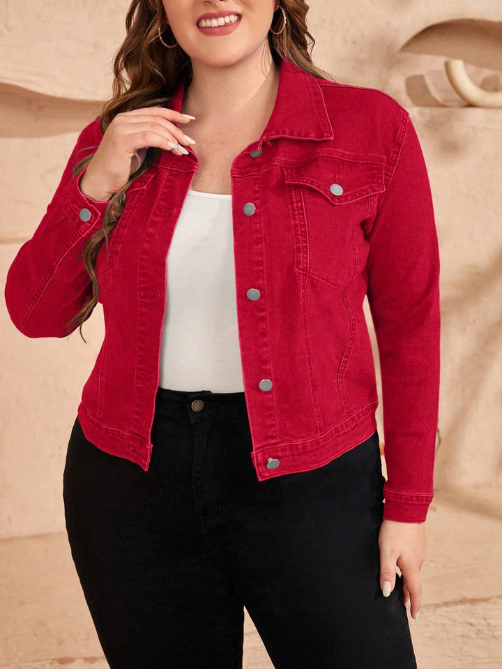 SHEIN farmerdzseki, piros