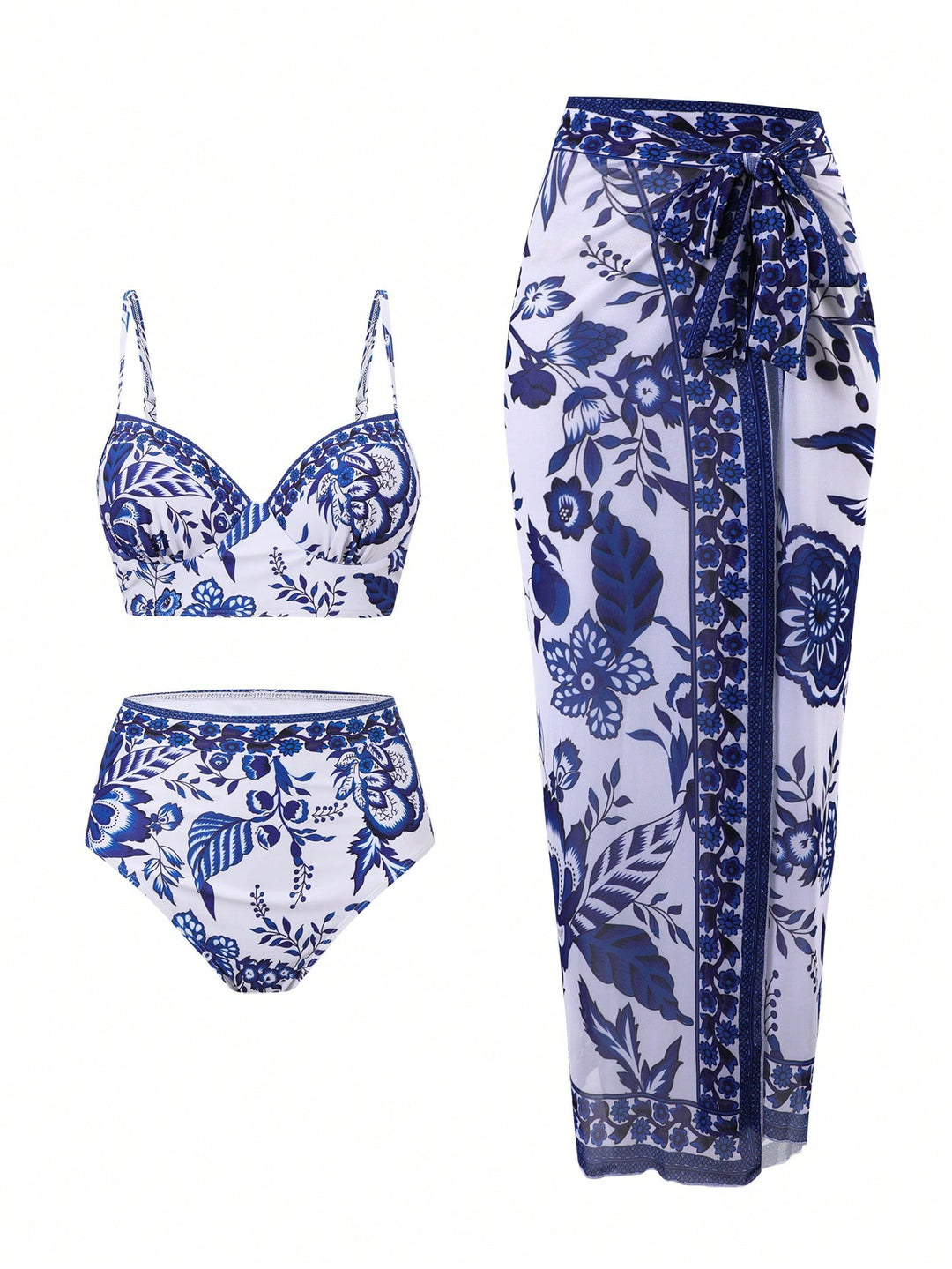 SHEIN bikini szett, kék