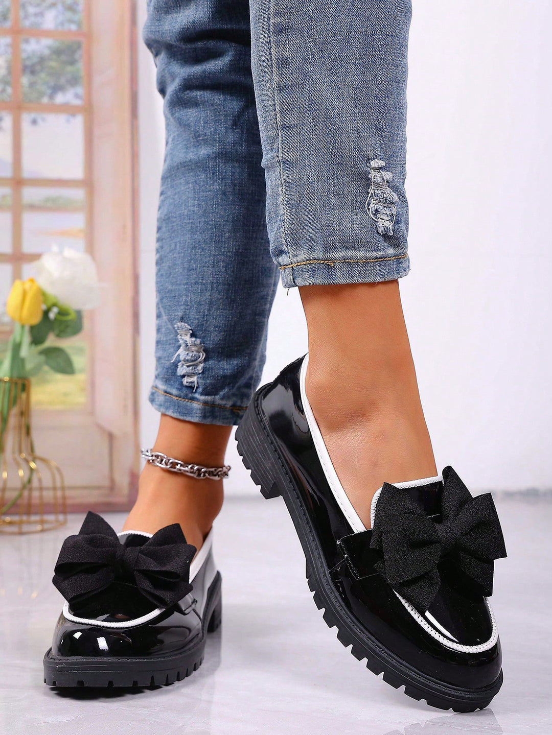 Balerini SHEIN, negru