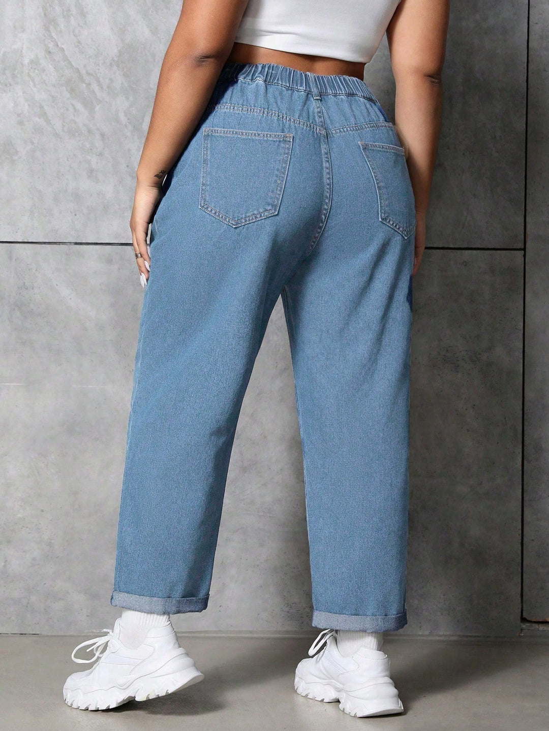 Jeans SHEIN, albastru