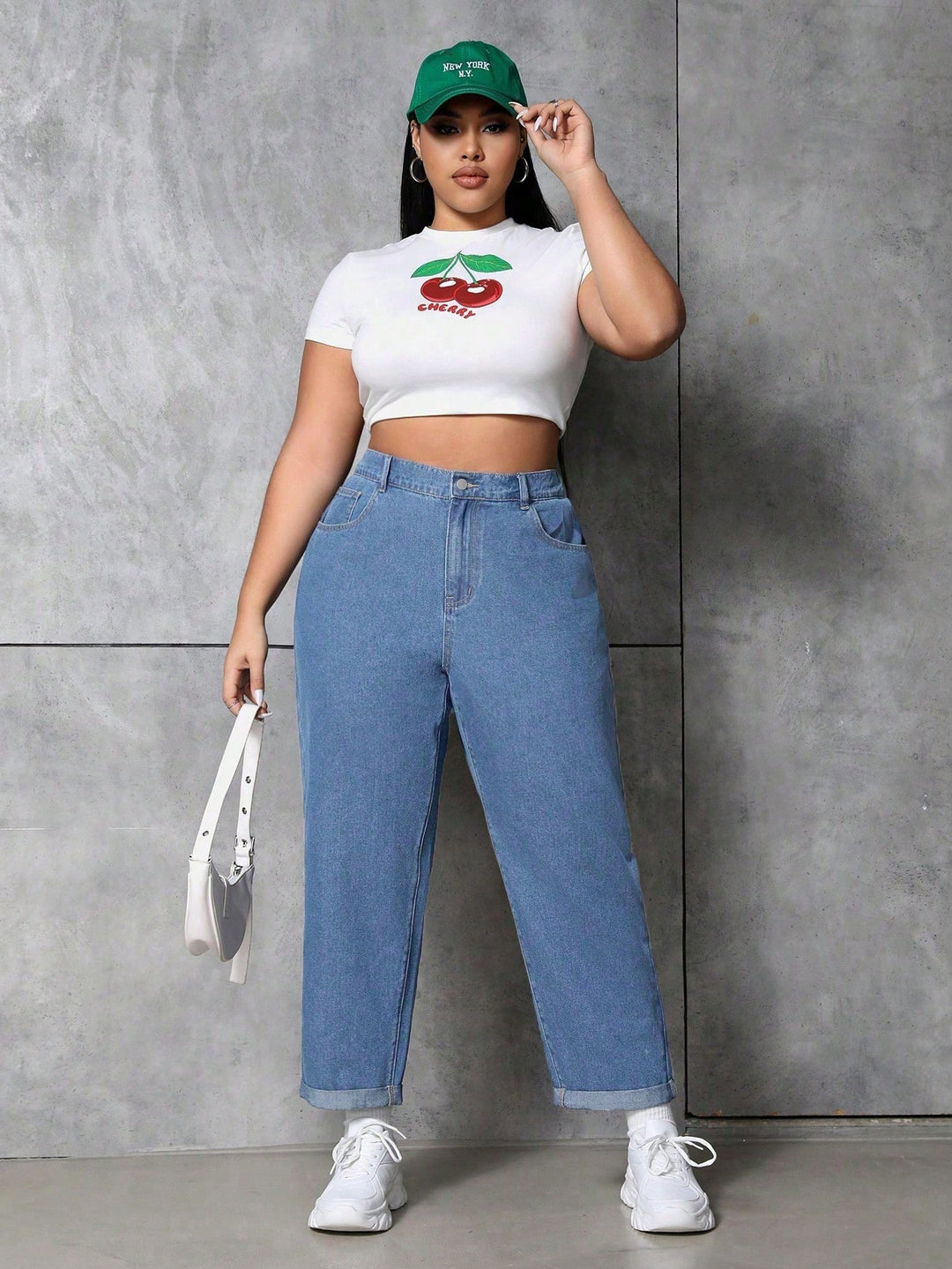 Jeans SHEIN, albastru