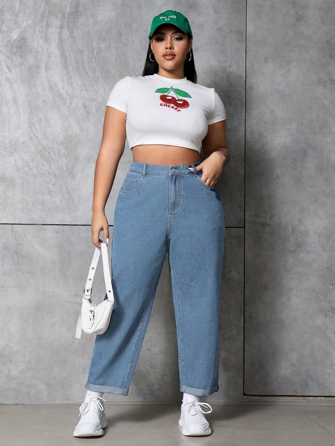 Jeans SHEIN, albastru