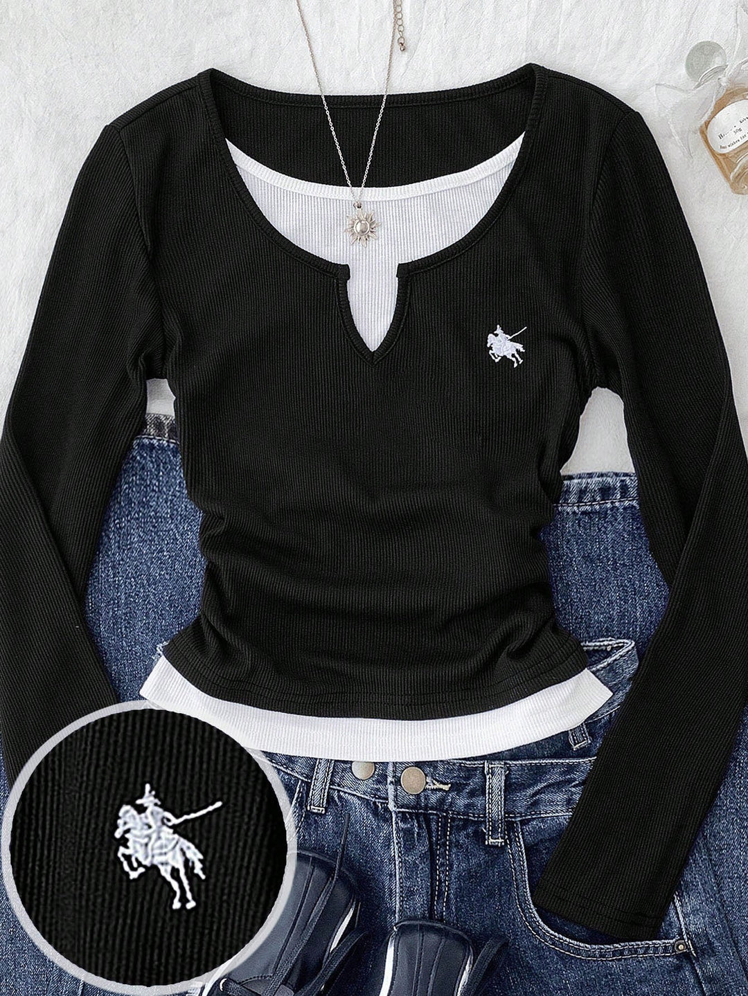 Tricou SHEIN, negru