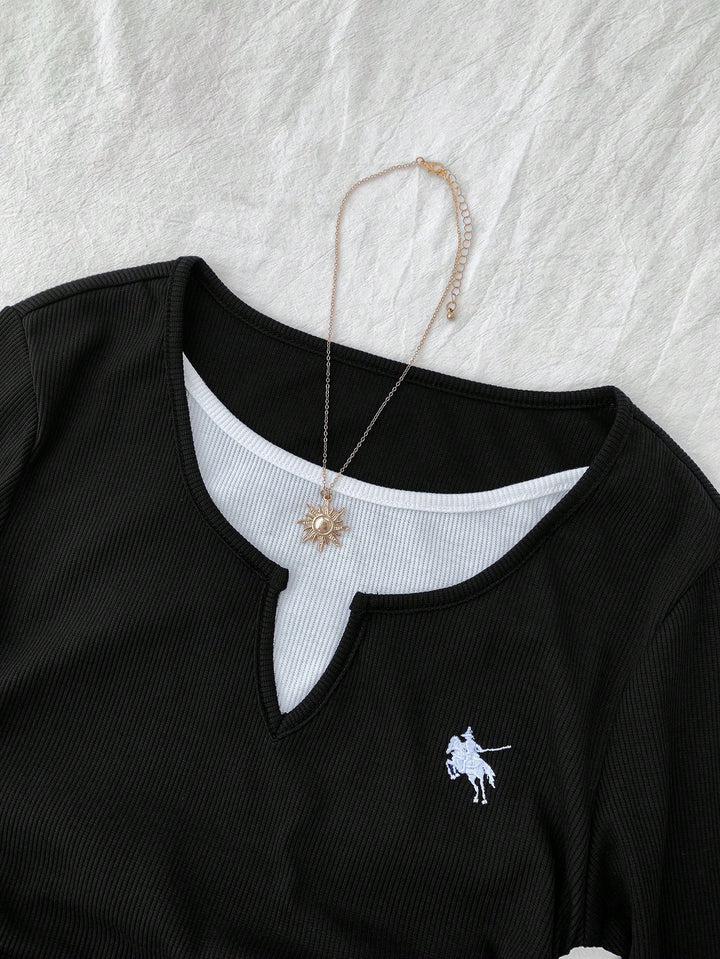 Tricou SHEIN, negru