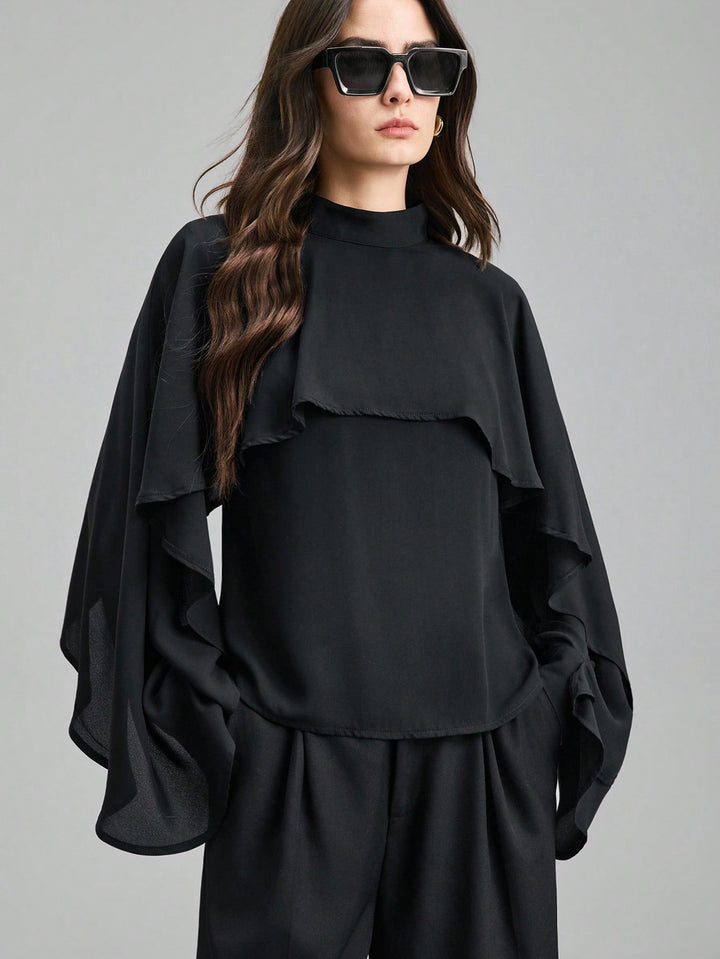 Top SHEIN, negru
