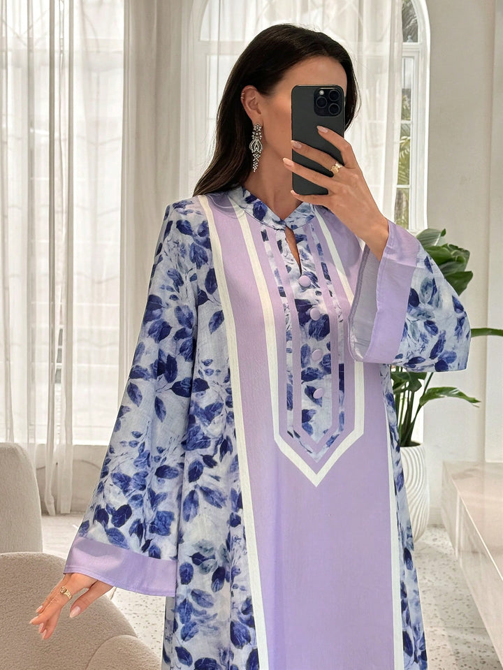 Rochie maxi SHEIN, mix culori