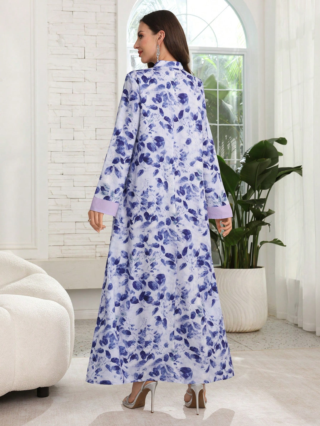 Rochie maxi SHEIN, mix culori