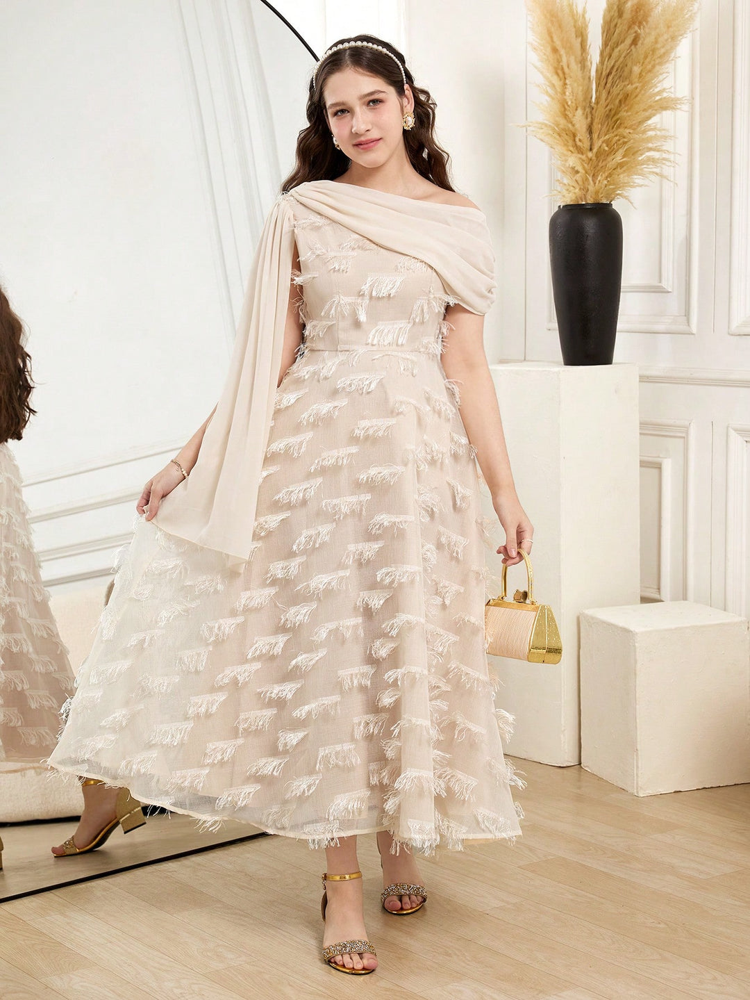 Rochie SHEIN, bej