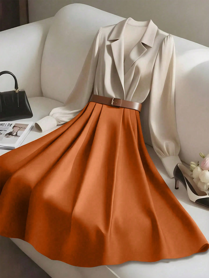 Rochie midi SHEIN, mix culori