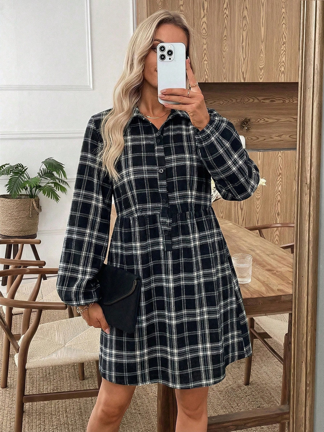 Rochie scurtă SHEIN, negru