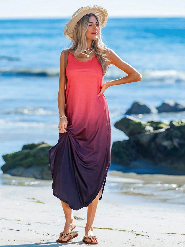 Rochie maxi SHEIN, mix culori