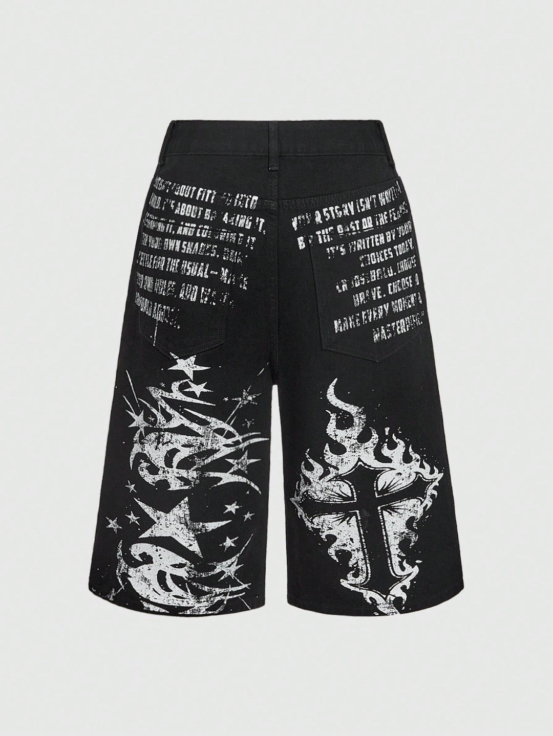 Pantaloni scurți SHEIN, negru