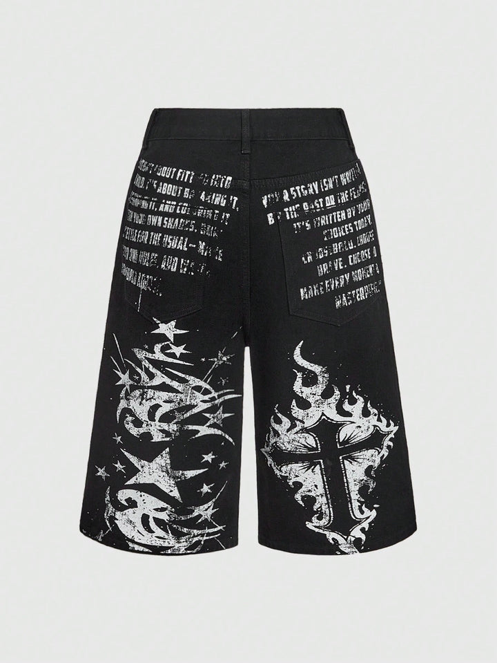 Pantaloni scurți SHEIN, negru