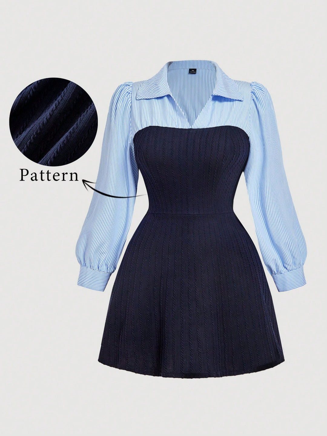 Rochie mini SHEIN, albastru