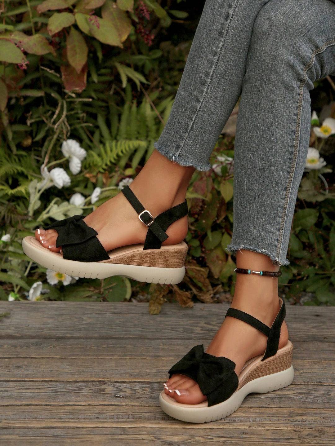 Sandale SHEIN, negru
