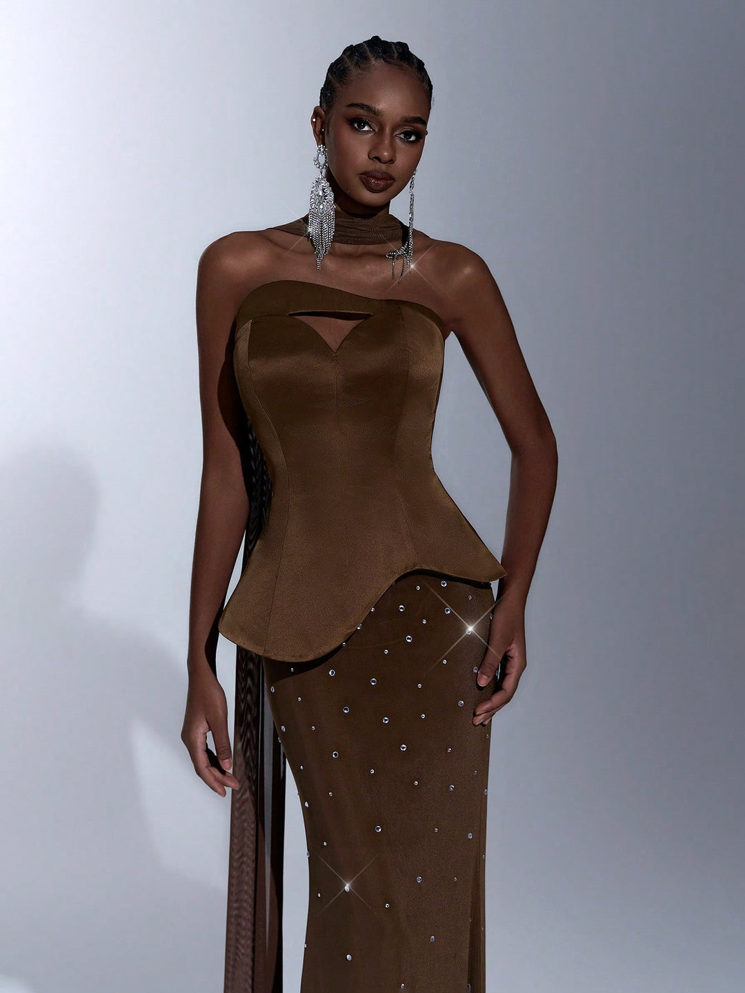 Rochie SHEIN, maro