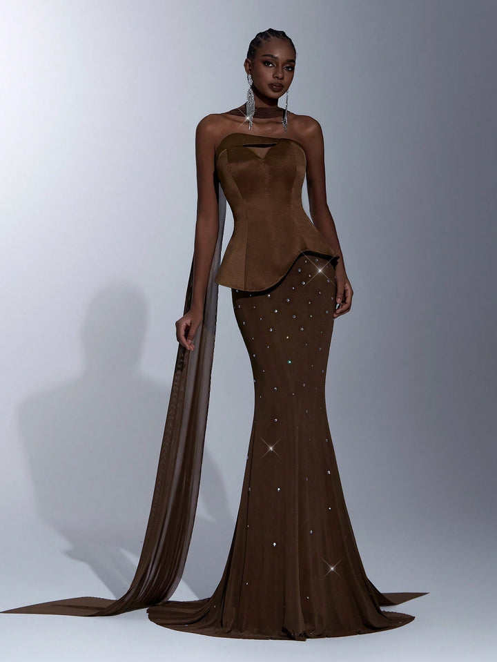 Rochie SHEIN, maro