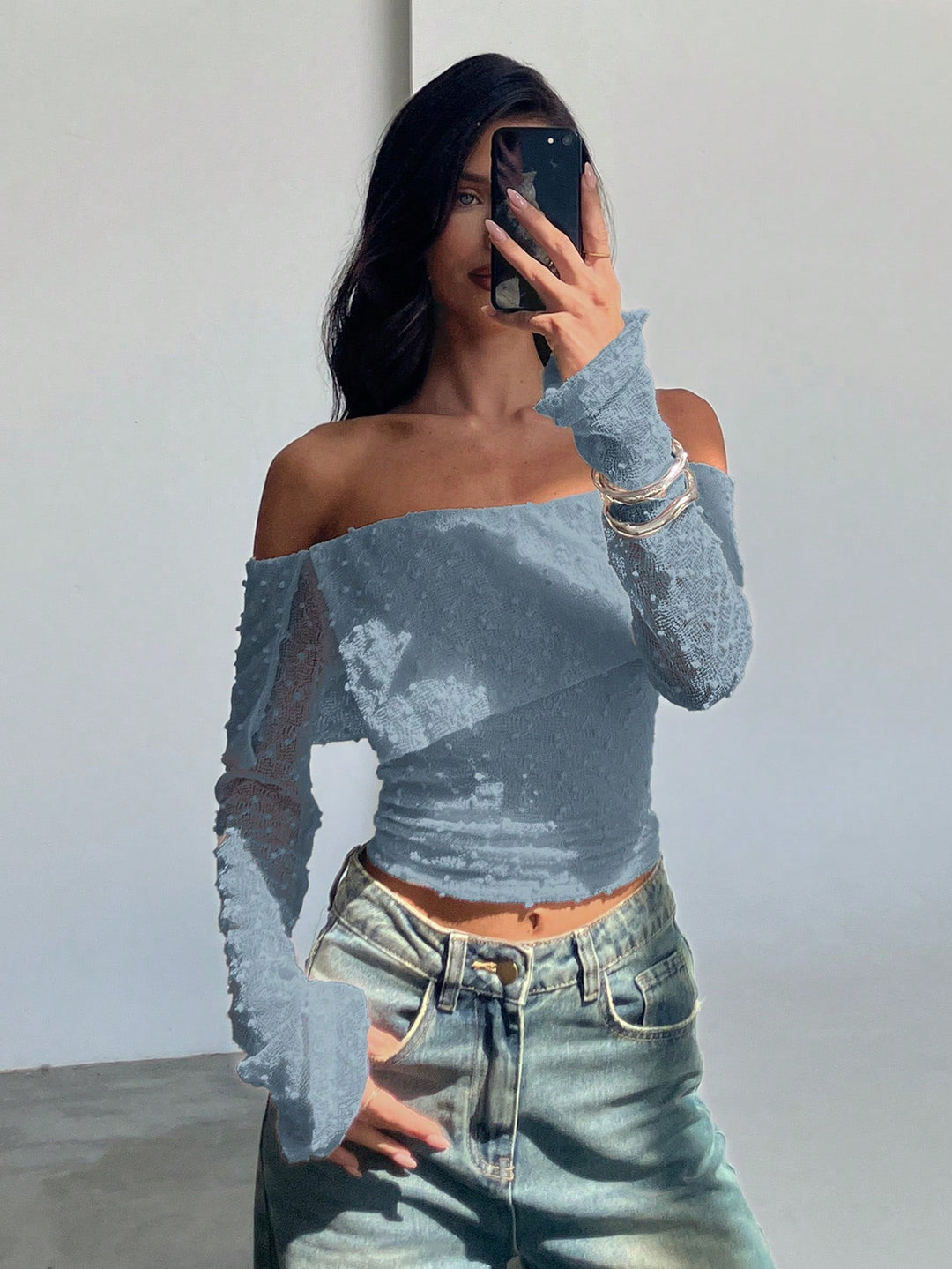 Top SHEIN, albastru