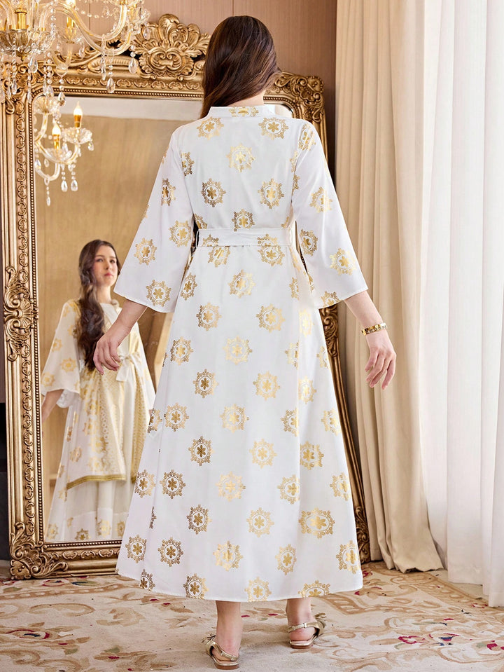 Set rochie și cardigan SHEIN, alb