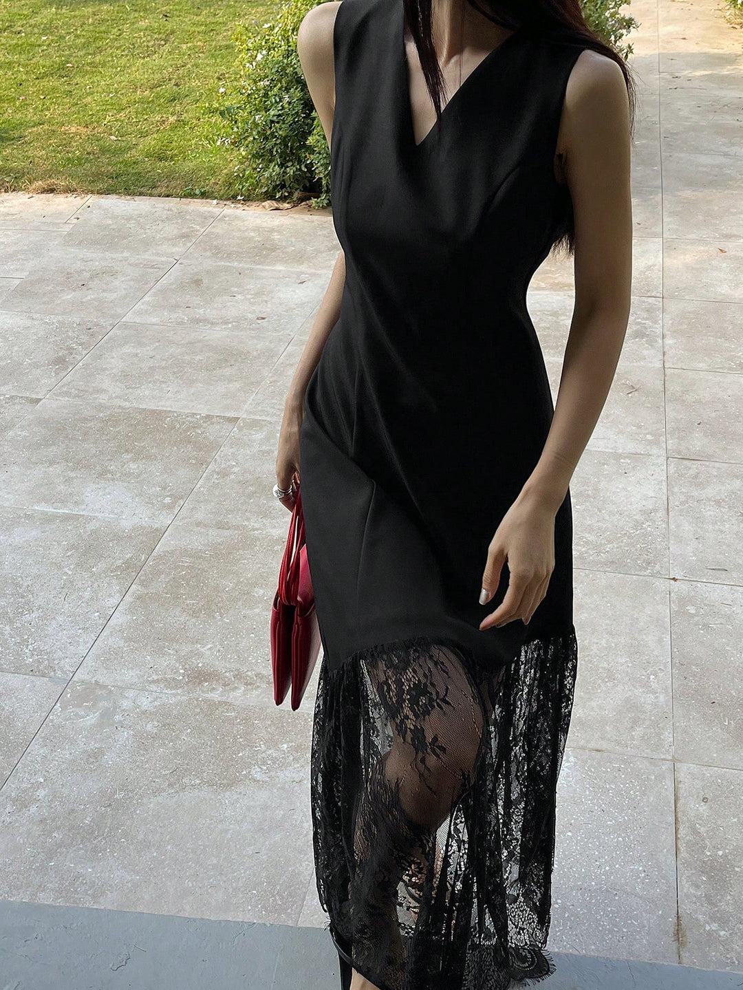 Rochie midi SHEIN, negru