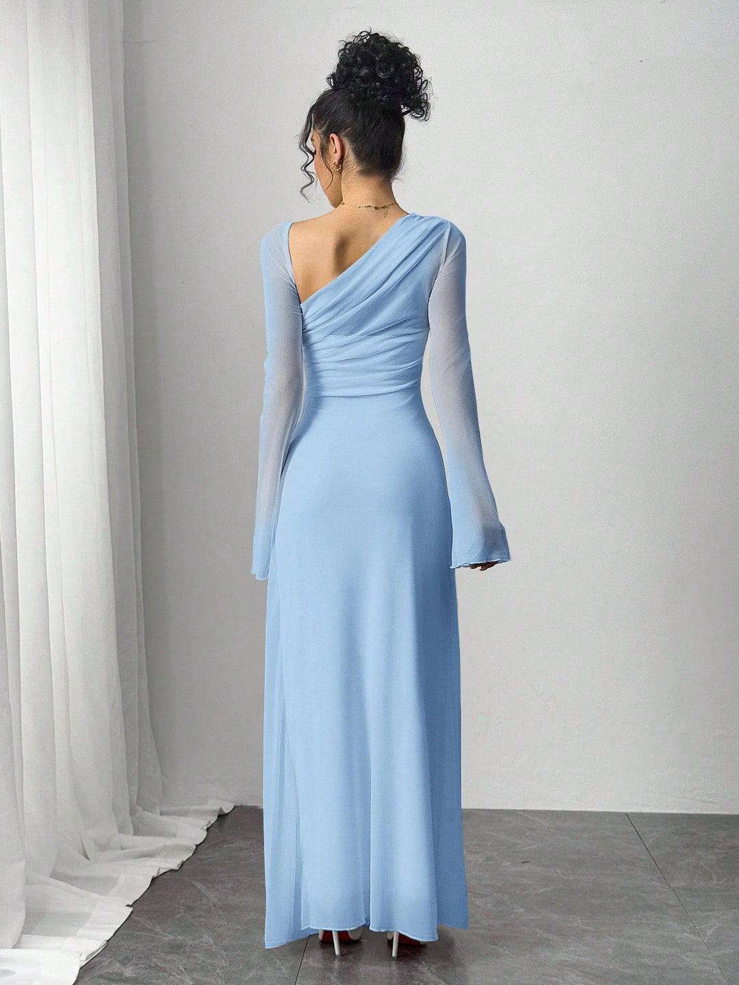 Rochie maxi SHEIN, albastru