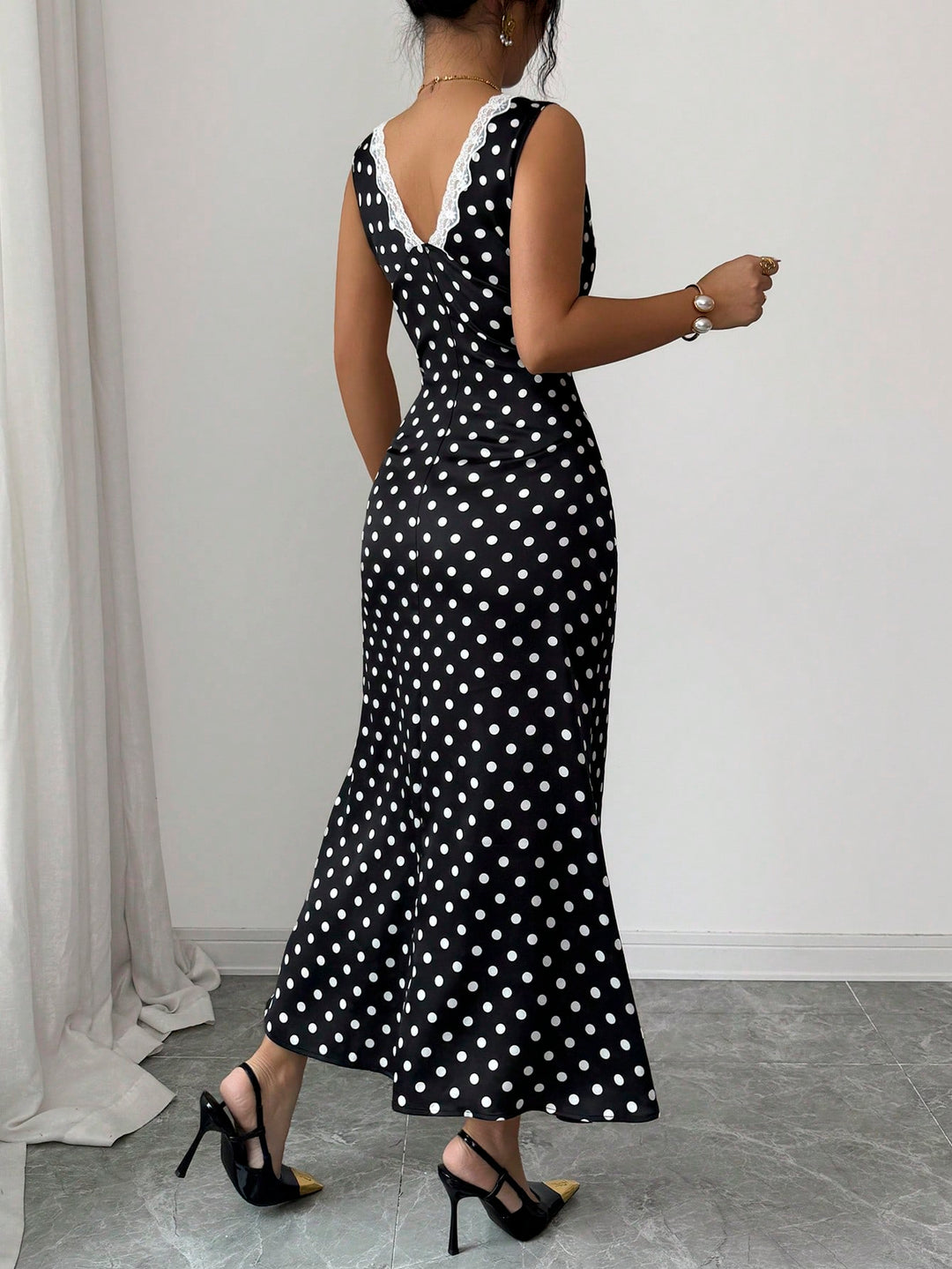 Rochie maxi SHEIN, negru