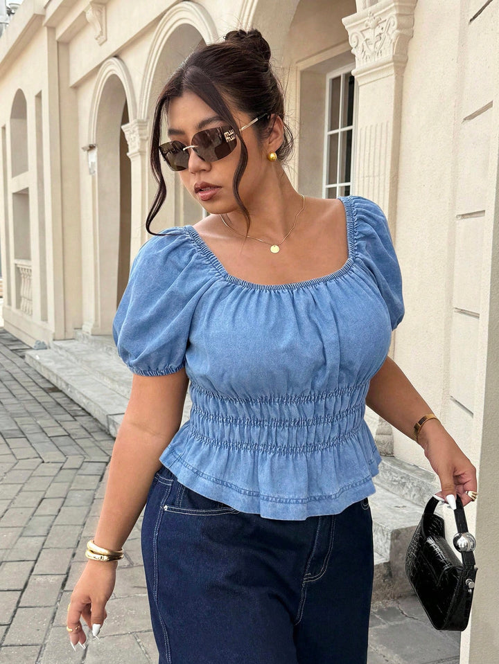 Top SHEIN, albastru