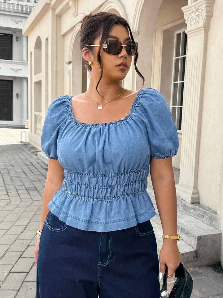 Top SHEIN, albastru