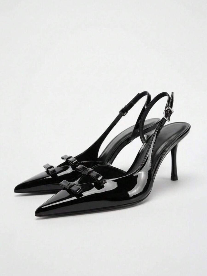 Pantofi cu toc SHEIN, negru