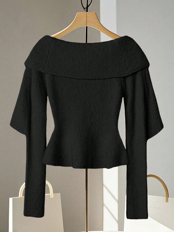 Pulover SHEIN, negru