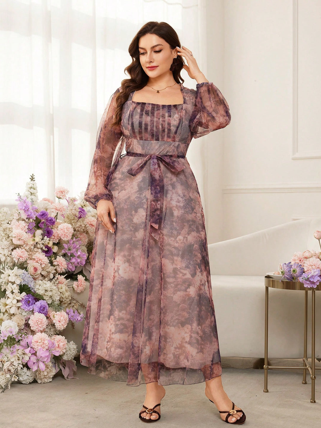 Rochie SHEIN, mix culori