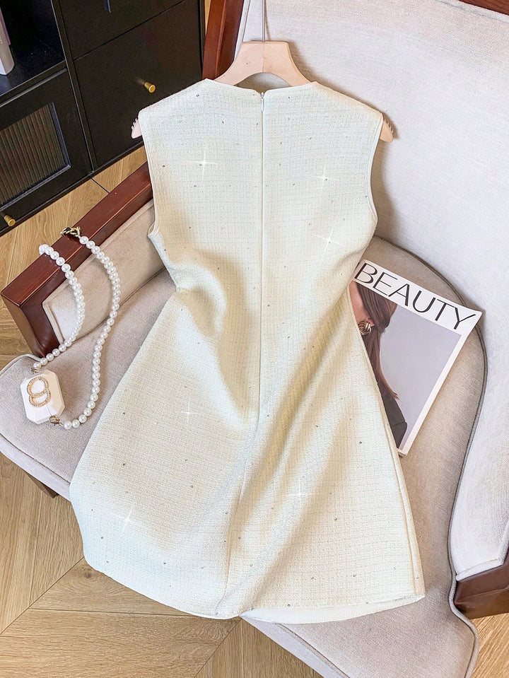 Rochie scurtă SHEIN, bej